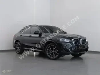 BMW  X-Series  X4  2023  Automatic  43,600 Km  4 Cylinder  All Wheel Drive (AWD)  SUV  Black  With Warranty