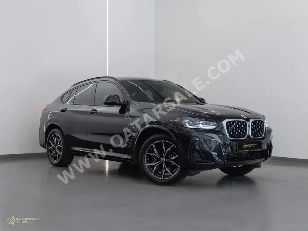 BMW  X-Series  X4  2023  Automatic  43,600 Km  4 Cylinder  All Wheel Drive (AWD)  SUV  Black  With Warranty