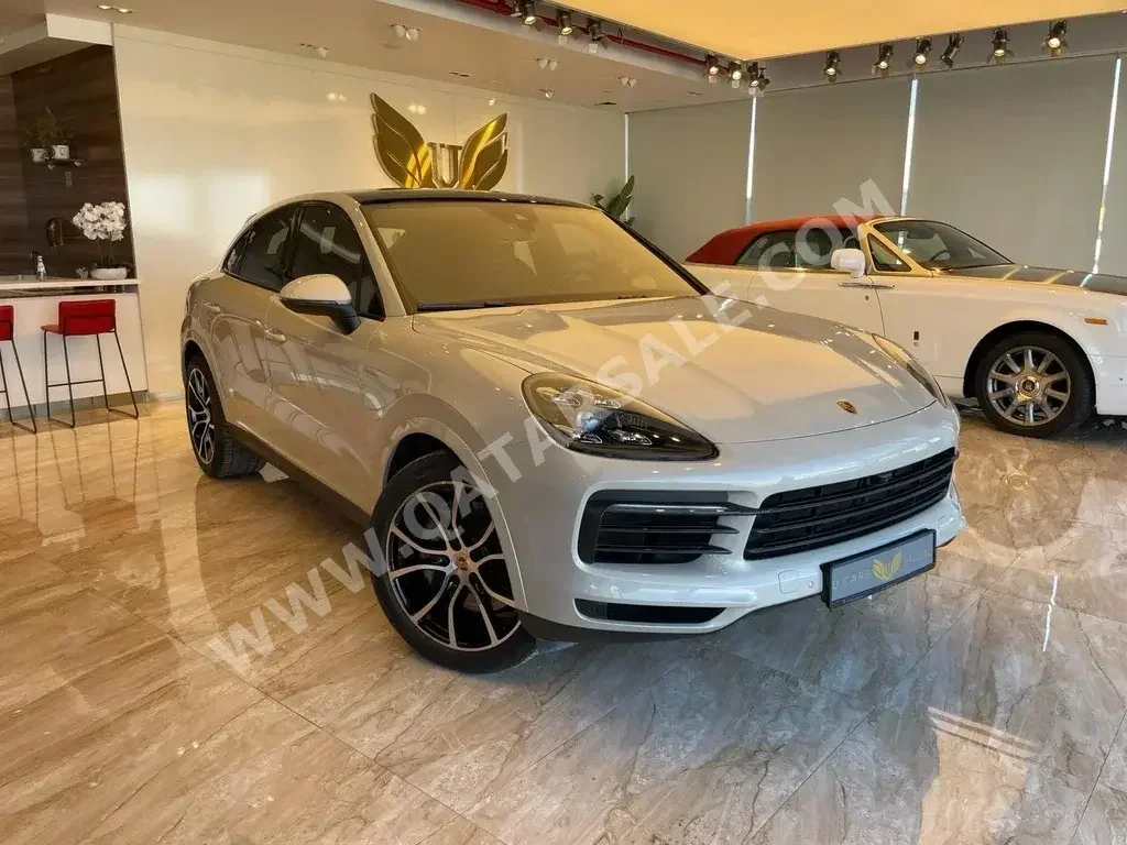 Porsche  Cayenne  S Coupe  2022  Automatic  6,000 Km  6 Cylinder  Four Wheel Drive (4WD)  SUV  Beige  With Warranty