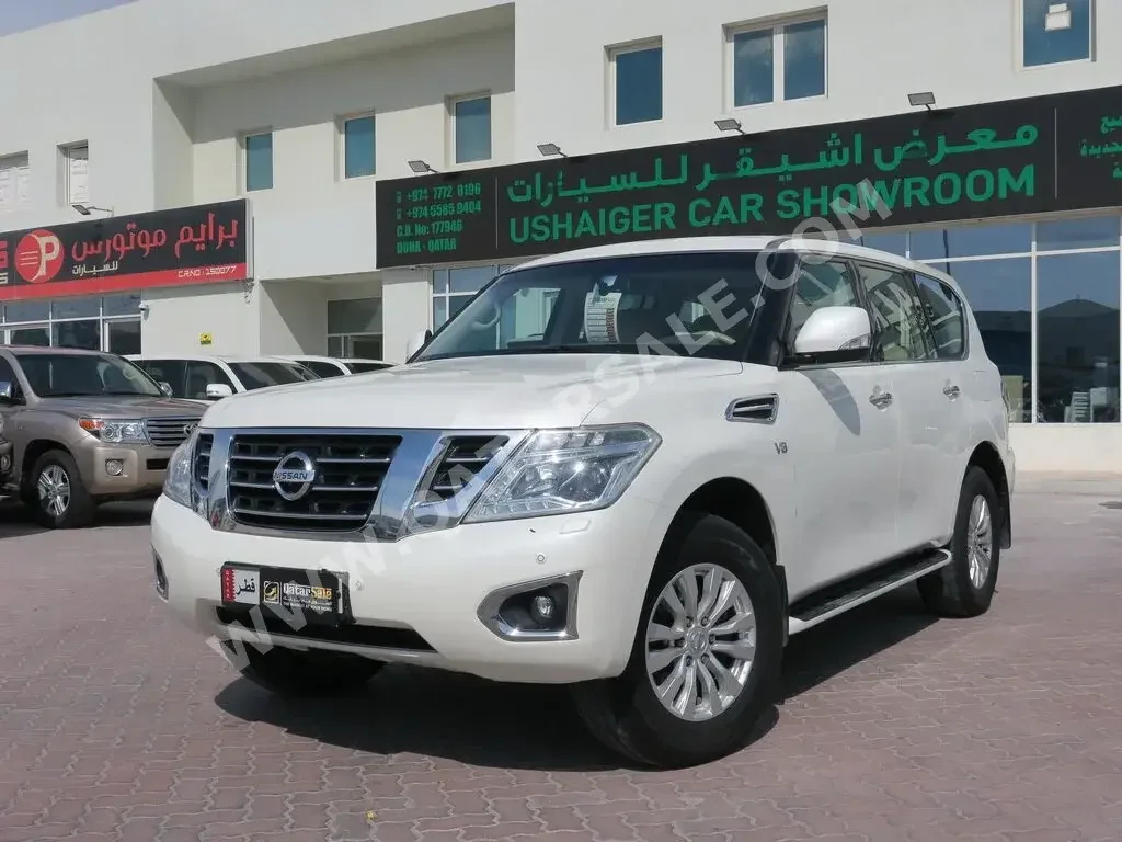 Nissan  Patrol  LE  2017  Automatic  126,000 Km  8 Cylinder  Four Wheel Drive (4WD)  SUV  White