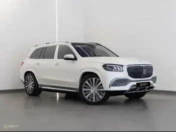 Mercedes-Benz  GLS  600 Maybach  2023  Automatic  3,000 Km  8 Cylinder  All Wheel Drive (AWD)  SUV  White  With Warranty