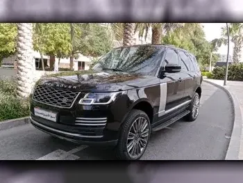  Land Rover  Range Rover  Vogue HSE  2018  Automatic  96,000 Km  8 Cylinder  Four Wheel Drive (4WD)  SUV  Black  With Warranty