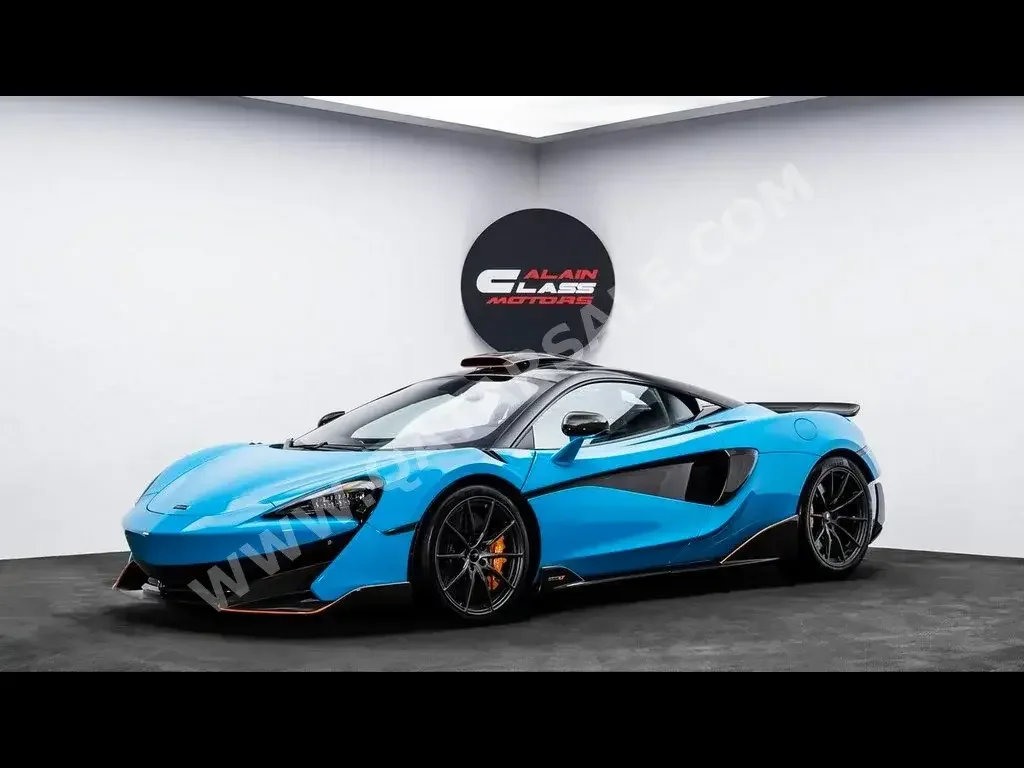 Mclaren  600  LT  2019  Automatic  367 Km  8 Cylinder  All Wheel Drive (AWD)  Coupe / Sport  Blue