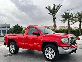 GMC  Sierra  SLE  2018  Automatic  224,000 Km  8 Cylinder  Four Wheel Drive (4WD)  Pick Up  Red  With Warranty