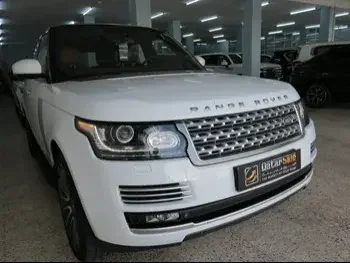 Land Rover  Range Rover  Vogue Super charged  2015  Automatic  62,000 Km  8 Cylinder  Four Wheel Drive (4WD)  SUV  White