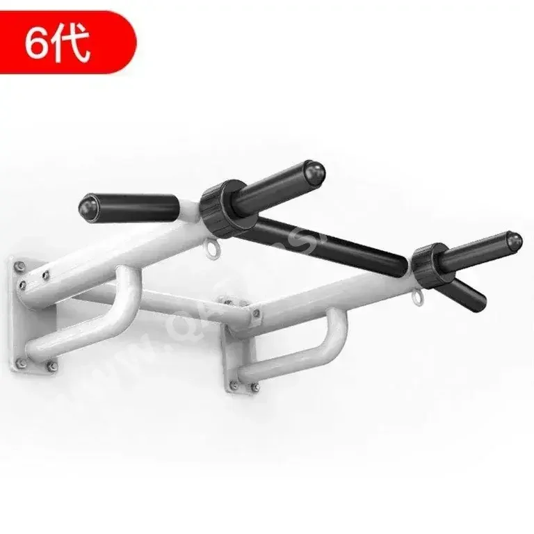 Gym Equipment Machines - Pull-Up Bars  - White  With Delivery