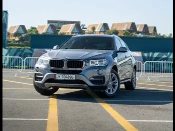 BMW  X-Series  X6  2017  Automatic  80,000 Km  6 Cylinder  Four Wheel Drive (4WD)  SUV  Silver