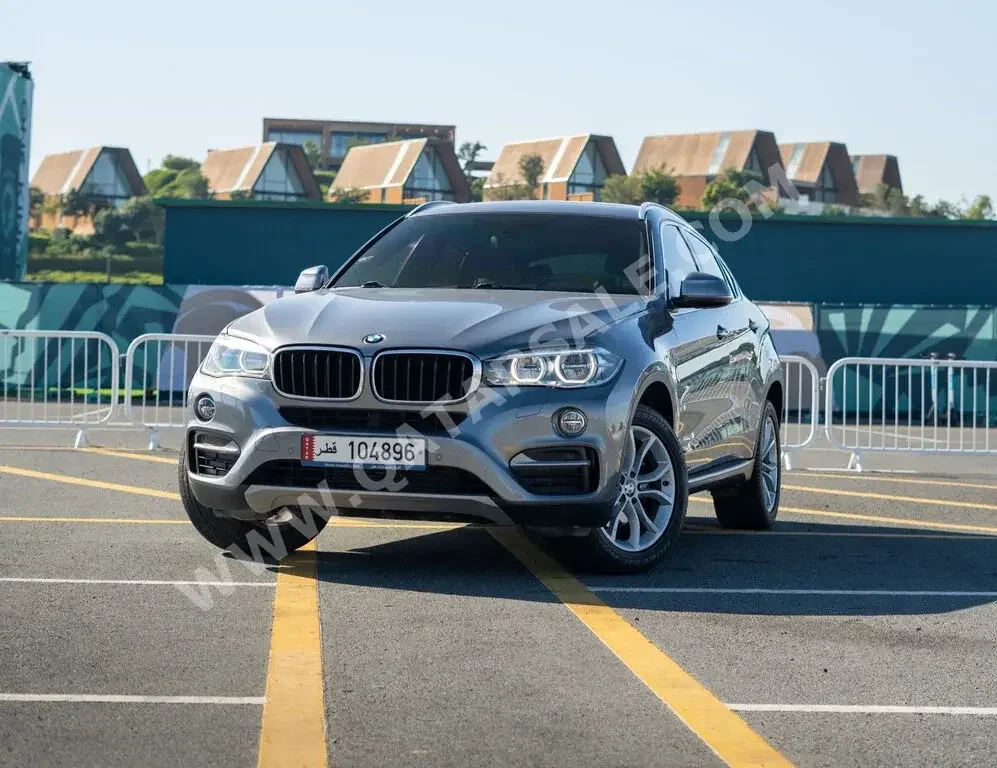 BMW  X-Series  X6  2017  Automatic  80,000 Km  6 Cylinder  Four Wheel Drive (4WD)  SUV  Silver
