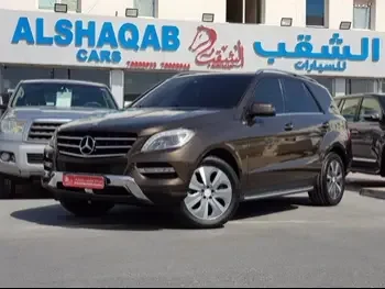 Mercedes-Benz  ML  350  2013  Automatic  105,000 Km  6 Cylinder  Four Wheel Drive (4WD)  SUV  Brown