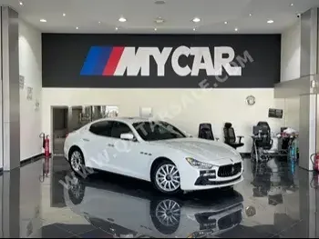 Maserati  Ghibli  2015  Automatic  73,000 Km  6 Cylinder  Rear Wheel Drive (RWD)  Sedan  White