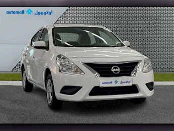 Nissan  Sunny  2020  Automatic  142,280 Km  4 Cylinder  Front Wheel Drive (FWD)  Sedan  White
