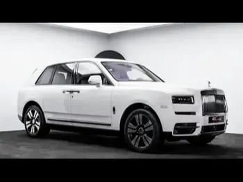 Rolls-Royce  Cullinan  2020  Automatic  863 Km  12 Cylinder  Four Wheel Drive (4WD)  SUV  White  With Warranty