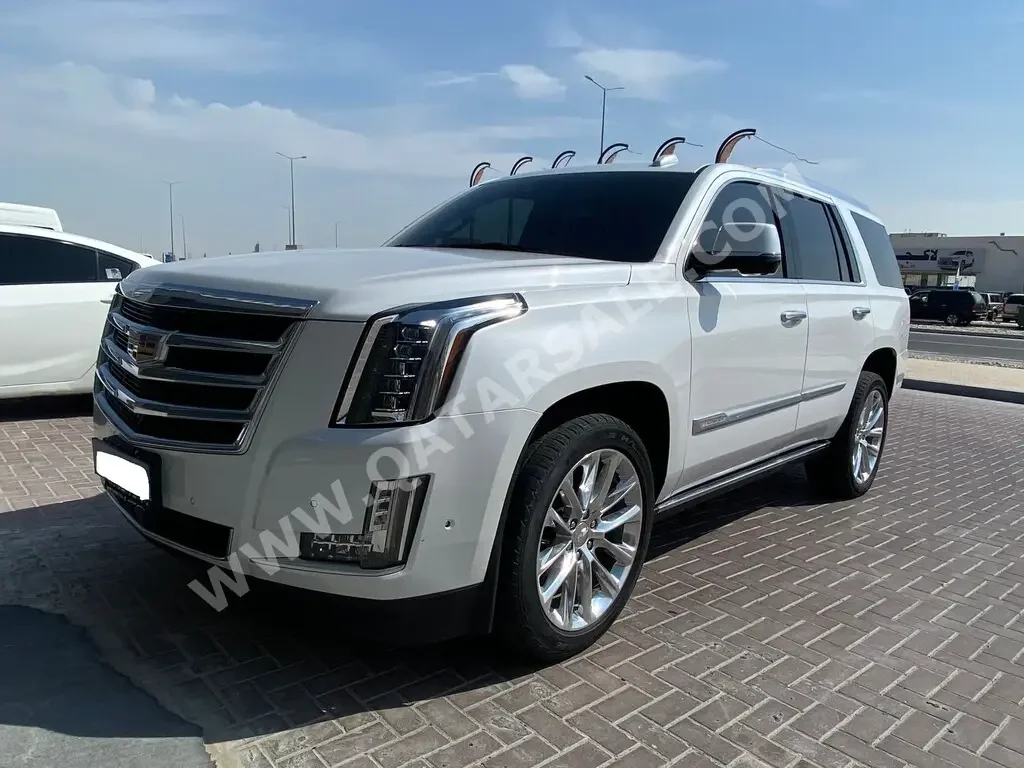 Cadillac  Escalade  Limited  2020  Automatic  77,000 Km  8 Cylinder  Four Wheel Drive (4WD)  SUV  White