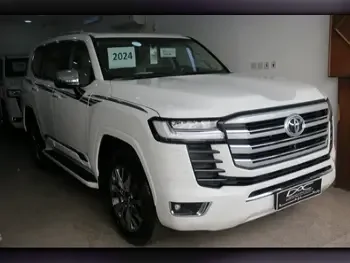 Toyota  Land Cruiser  VX Twin Turbo  2024  Automatic  0 Km  6 Cylinder  Four Wheel Drive (4WD)  SUV  White  With Warranty