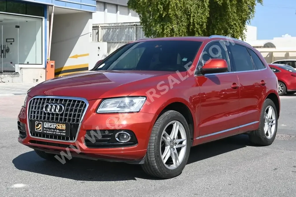 Audi  Q5  2014  Automatic  68,000 Km  4 Cylinder  Four Wheel Drive (4WD)  SUV  Red