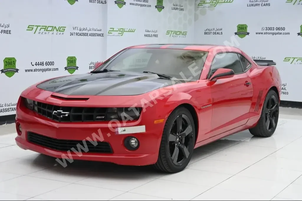 Chevrolet  Camaro  2012  Manual  113,000 Km  8 Cylinder  Rear Wheel Drive (RWD)  Coupe / Sport  Red
