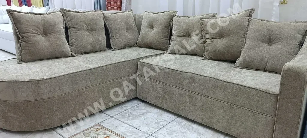 Sofas, Couches & Chairs L shape  Beige