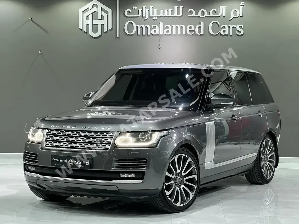 Land Rover  Range Rover  Vogue  Autobiography  2014  Automatic  200,000 Km  8 Cylinder  Four Wheel Drive (4WD)  SUV  Gray
