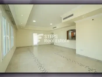 3 غرف نوم  شقة  للايجار  الدوحة -  اللؤلؤة  نصف مفروشة