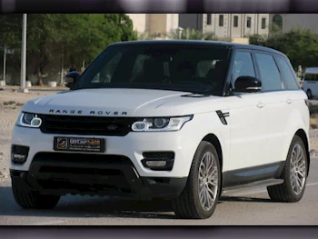 Land Rover  Range Rover  Sport Super charged  2014  Automatic  65,300 Km  8 Cylinder  Four Wheel Drive (4WD)  SUV  White