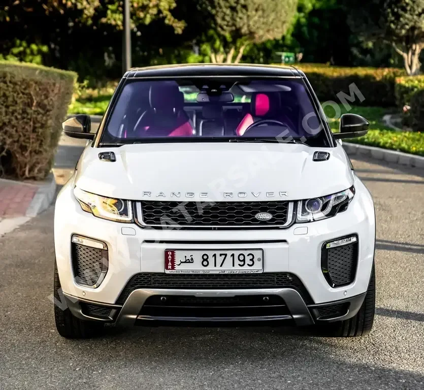 Land Rover  Evoque  Dynamic  2016  Automatic  70,000 Km  4 Cylinder  Four Wheel Drive (4WD)  SUV  White