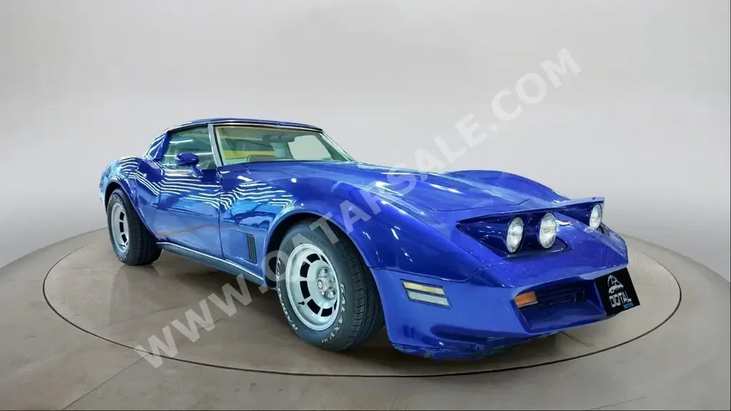 Chevrolet  Corvette  1980  Automatic  74,000 Km  8 Cylinder  Rear Wheel Drive (RWD)  Coupe / Sport  Blue