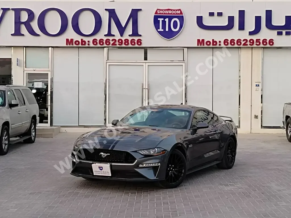 Ford  Mustang  GT  2022  Automatic  26,000 Km  8 Cylinder  Rear Wheel Drive (RWD)  Coupe / Sport  Gray