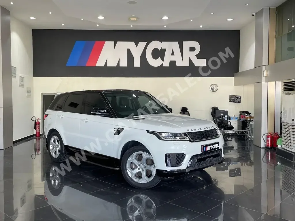 Land Rover  Range Rover  Sport HSE  2018  Automatic  111,000 Km  6 Cylinder  Four Wheel Drive (4WD)  SUV  White