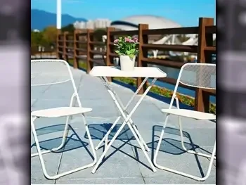 Patio Furniture White  Patio Set Number Of Seats 2
