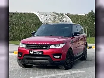 Land Rover  Range Rover  Sport Super charged  2016  Automatic  71,000 Km  8 Cylinder  Four Wheel Drive (4WD)  SUV  Red