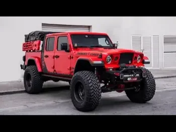Jeep  Gladiator  Launch Edition  2020  Automatic  5,575 Km  6 Cylinder  Four Wheel Drive (4WD)  Pick Up  Red