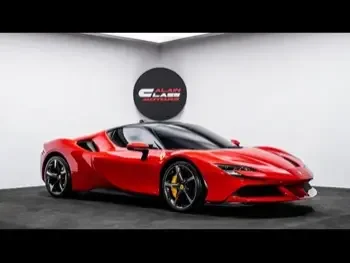 Ferrari  SF90 Stradale  2023  F-1  1,231 Km  8 Cylinder  Rear Wheel Drive (RWD)  Coupe / Sport  Red  With Warranty