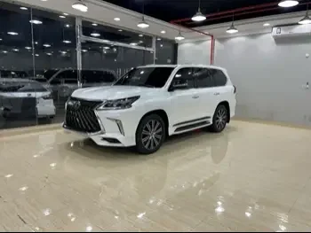 Lexus  LX  570 S  2018  Automatic  177,000 Km  8 Cylinder  Four Wheel Drive (4WD)  SUV  White  With Warranty