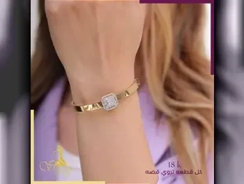 Gold Bracelet  Italy  Woman  By Weight  13.13 Gram  Yellow Gold  18k
