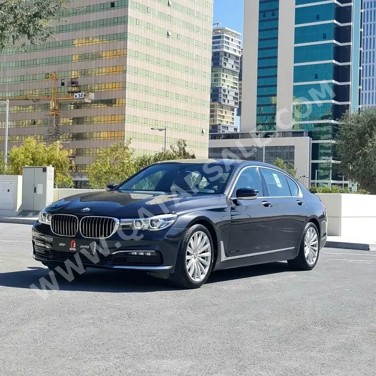 BMW  7-Series  730 Li  2018  Automatic  13,000 Km  6 Cylinder  Rear Wheel Drive (RWD)  Sedan  Gray  With Warranty