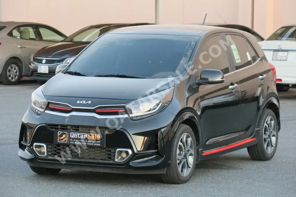 Kia  Picanto  GT Line  2023  Automatic  10,000 Km  4 Cylinder  Front Wheel Drive (FWD)  Hatchback  Black  With Warranty