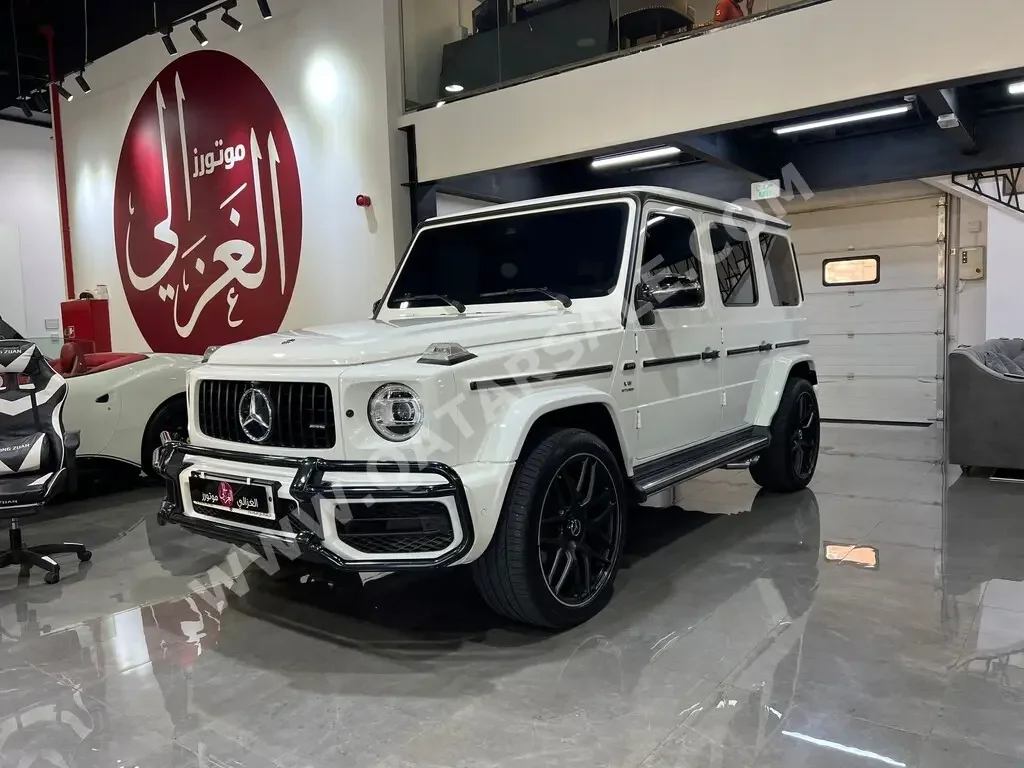 Mercedes-Benz  G-Class  63 AMG  2019  Automatic  55,000 Km  8 Cylinder  Four Wheel Drive (4WD)  SUV  White