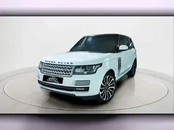 Land Rover  Range Rover  Vogue SE Super charged  2013  Automatic  198,000 Km  8 Cylinder  Four Wheel Drive (4WD)  SUV  White