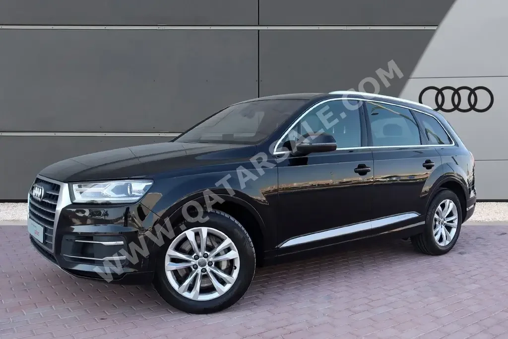 Audi  Q7  3.0  2016  Automatic  115,000 Km  6 Cylinder  All Wheel Drive (AWD)  SUV  Black