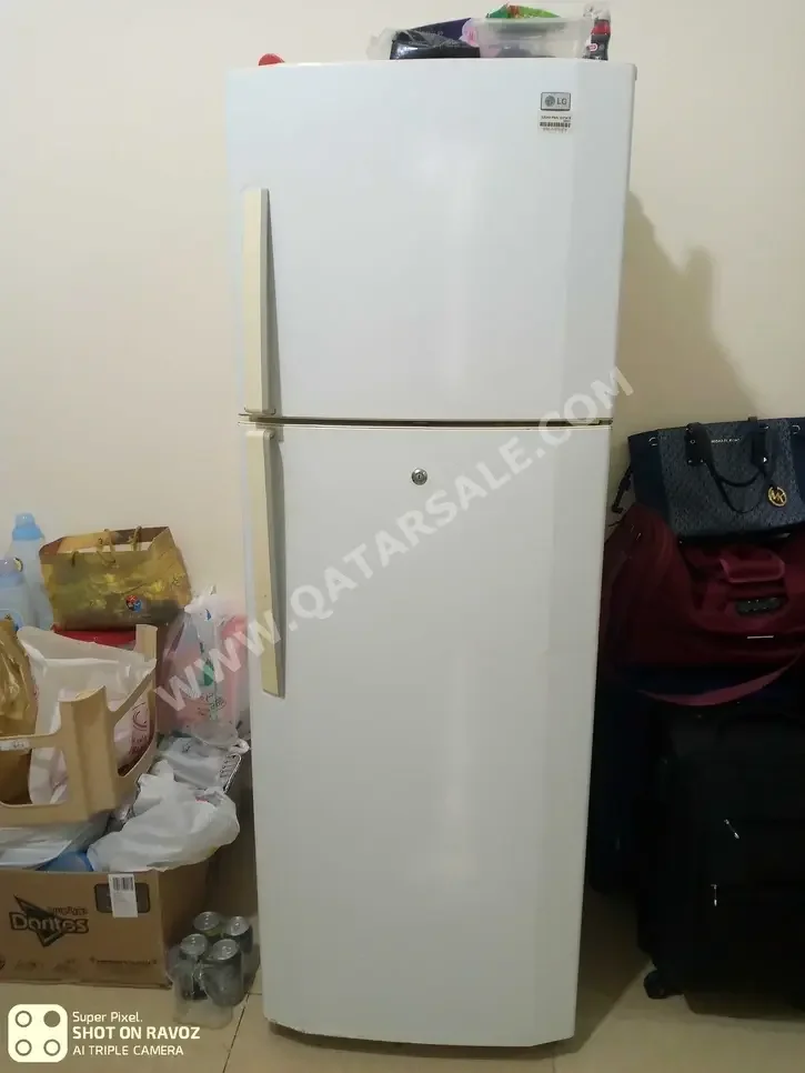 LG  Bottom Freezer Refrigerator  White