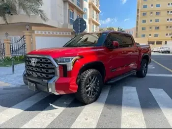 Toyota  Tundra  2022  Automatic  20,000 Km  6 Cylinder  Four Wheel Drive (4WD)  Pick Up  Red  With Warranty