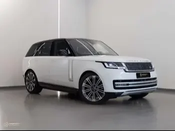 Land Rover  Range Rover  Vogue  Autobiography  2023  Automatic  16,900 Km  8 Cylinder  Four Wheel Drive (4WD)  SUV  White  With Warranty