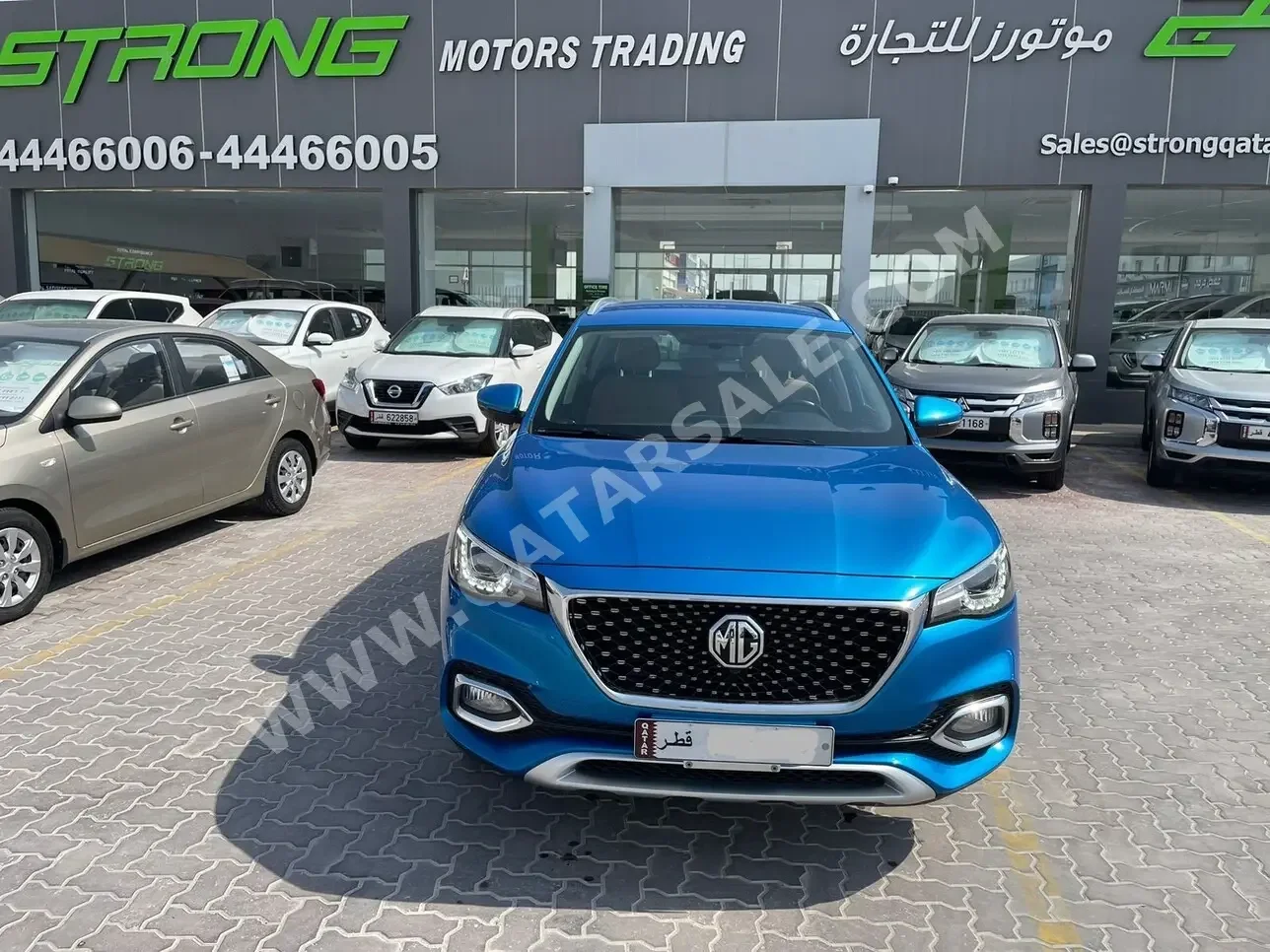 MG  HS  2021  Automatic  39,000 Km  4 Cylinder  Four Wheel Drive (4WD)  SUV  Blue  With Warranty