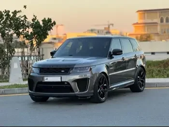 Land Rover  Range Rover  Sport SVR  2018  Automatic  55,300 Km  8 Cylinder  Four Wheel Drive (4WD)  SUV  Gray