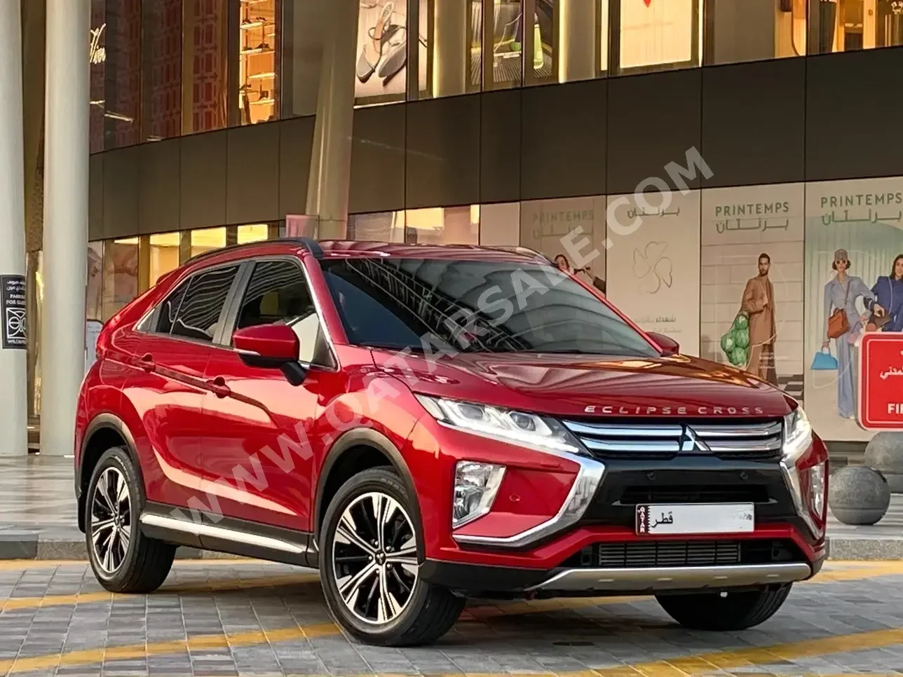 Mitsubishi  Eclipse  Cross Highline  2020  Automatic  56,000 Km  4 Cylinder  All Wheel Drive (AWD)  SUV  Red  With Warranty