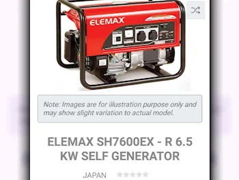 Generators Honda  Honda ElemaxSh7600 M Gx390  Gasoline \  Open
