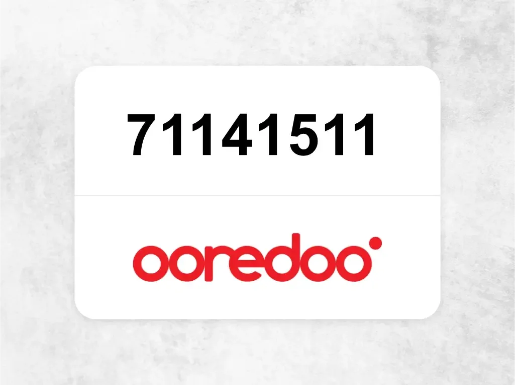 Ooredoo Mobile Phone  71141511