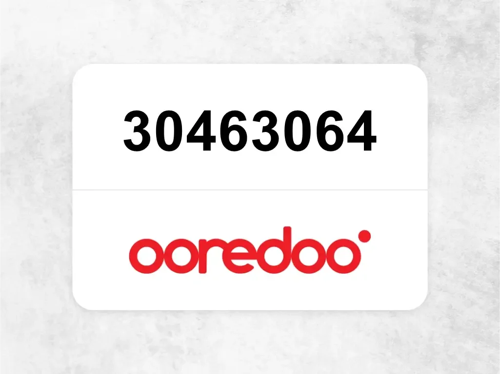 Ooredoo Mobile Phone  30463064
