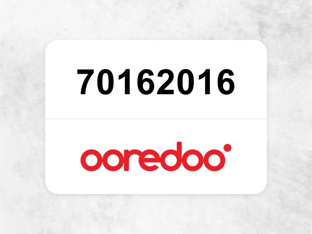 Ooredoo Mobile Phone  70162016