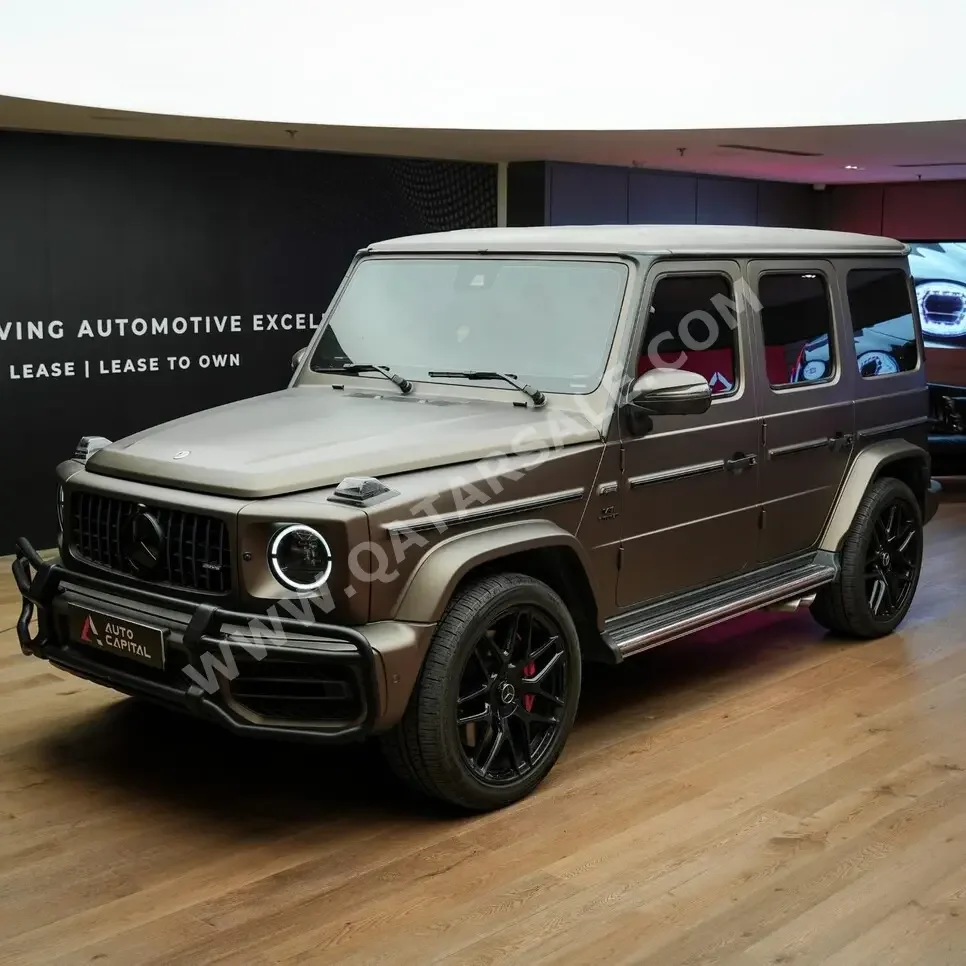 Mercedes-Benz  G-Class  63 AMG  2021  Automatic  107,000 Km  8 Cylinder  Four Wheel Drive (4WD)  SUV  Brown  With Warranty